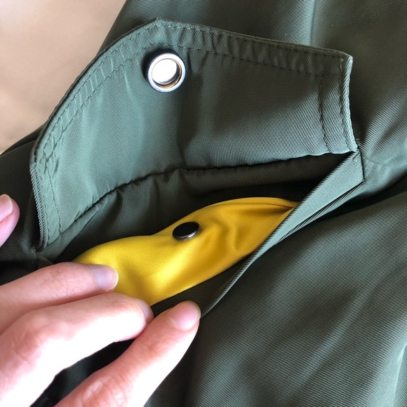 Kate Spade Bomber Peplum Fall Jacket gather frill - Picture 14 of 16